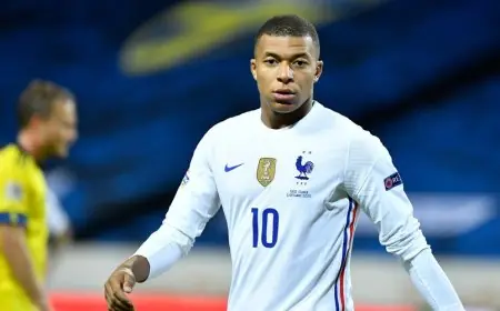 الاصابة بكورونا تُبعد مبابي عن مباراة فرنسا وكرواتيا