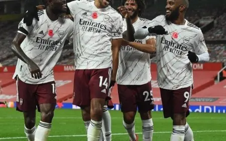 الدوري الانجليزي .. أرسنال يهزم المان يونايتد بقلب "الاولد ترافورد"