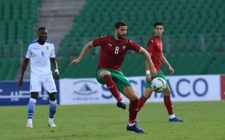 المنتخب المغربي يهزم أفريقيا الوسطى ويقترب من بلوغ كأس افريقيا