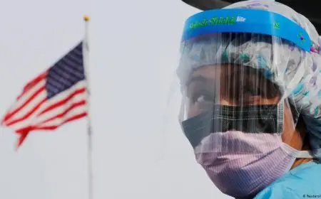 الولايات المتحدة الأمريكية تسجل أعلى حصيلة إصابات بفيروس كورونا  منذ بداية الوباء