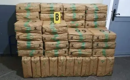 حجز حوالي 3 اطنان من المخدرات بأكادير