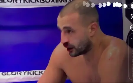 المقاتل المغربي بدر هاري يتلقى هزيمة في "غلوري"