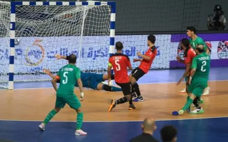 المنتخب المغربي لكرة القدم داخل القاعة يتوج بكأس العرب