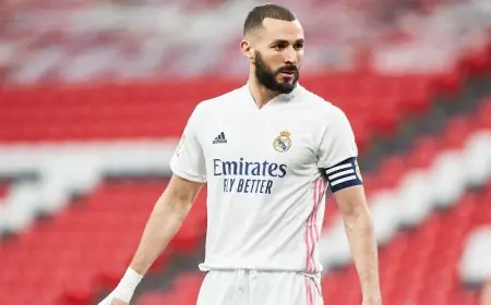 ريال مدريد الإسباني يعلن إصابة بنزيما بفيروس كورونا