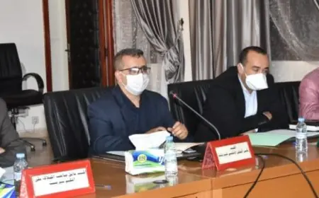 المجلس الاقليمي لتزنيت يصادق على قانونه الداخلي بإجماع أعضائه