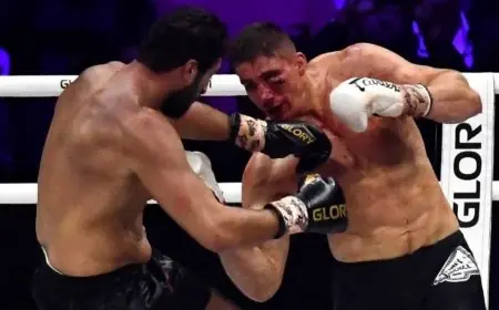 الهولندي "ريكو" يُسقط المغربي جمال بن الصديق