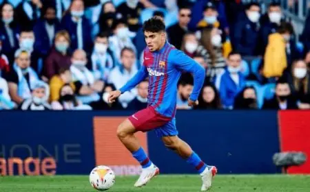 إشادة كبيرة بأداء لاعب برشلونة المغربي الزلزولي