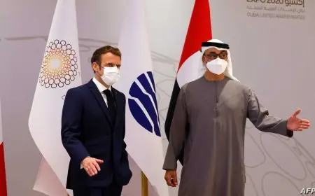 الرئيس الفرنسي يبدأ جولة خليجية من دبي ويوقع اتفاقيات مع الإمارات