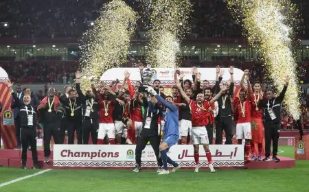 الاهلي المصري بطلًا لكأس السوبر الافريقي