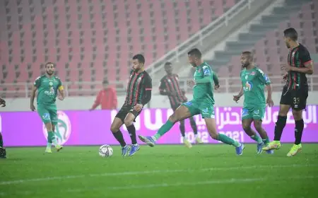 البطولة برو.. قمة الجيش الملكي والرجاء تنتهي بالتعادل