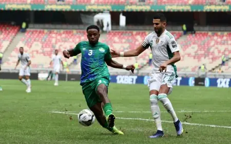كأس افريقيا.. الجزائر تتعادل مع سيراليون في أولى مبارياتها
