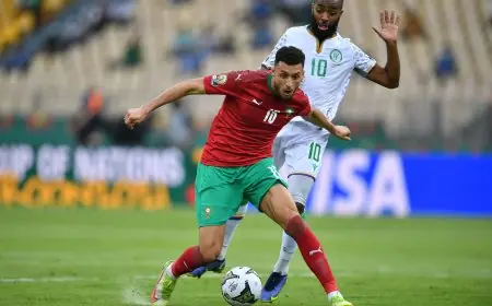 المنتخب المغربي يهزم جزر القمر ويبلغ الدور الثاني في الكان