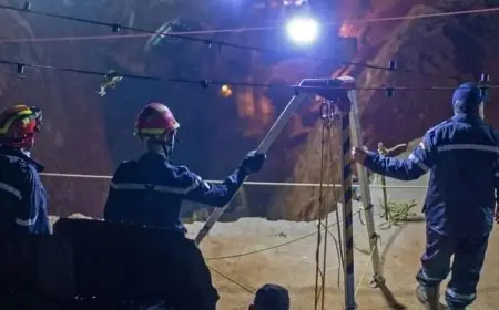 مهندس مشارك في عملية انقاذ ريان يعلن عن المدة المتبقية للوصول الى الطفل ريان