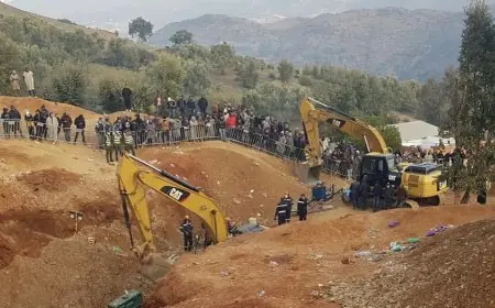 إنقاذ الطفل ريان: أشغال الحفر تتواصل بشكل دقيق يدويا وباستعمال أدوات خاصة (سلطات محلية)