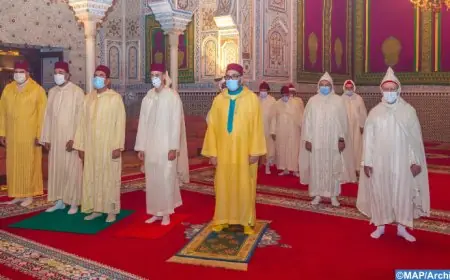 الملك محمد السادس يحيي ليلة القدر المباركة