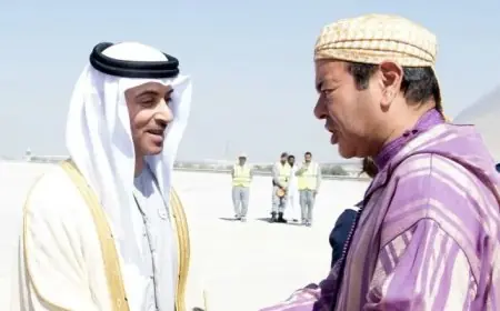 الأمير مولاي رشيد يمثل الملك في تقديم التعازي في وفاة الشيخ خليفة بن زايد بأبوظبي