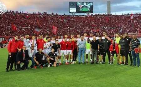 الوداد الرياضي يتوج بلقب البطولة للمرة 22 في تاريخه