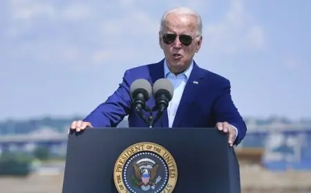 الرئيس الأمريكي جو بايدن يكشف عن إصابته بالسرطان