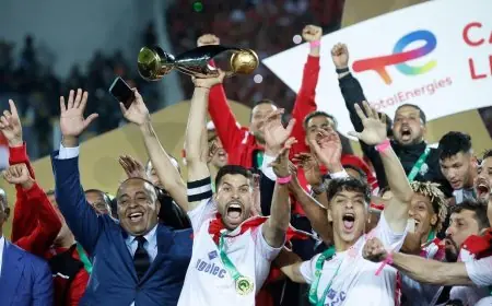 الوداد الرياضي يتوج بجائزة أفضل فريق في أفريقيا