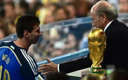 النجم الارجنتيني ميسي يعلن اعتزاله بعد كأس العالم 2022