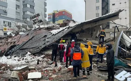 حصيلة زلزال تركيا وسوريا تصل إلى 34 الف قتيل