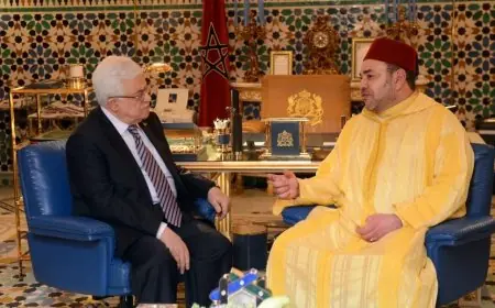 بلاغ للديوان الملكي : موقف المغرب من القضية الفلسطينية لا رجعة فيه