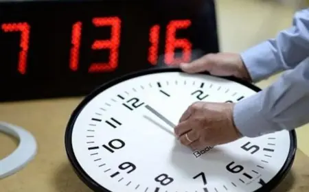 العودة الى الساعة القانونية GMT بالمغرب قبل شهر رمضان