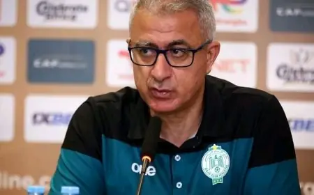 مدرب الرجاء " حالة استنفار" بالفريق  للفوز على الاهلي