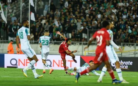 الرجاء يودع دوري أبطال إفريقيا بعد تعادله أمام الاهلي