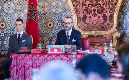 الملك محمد السادس يترأس مجلسا وزاريا بالرباط
