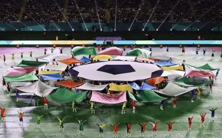 افتتاح كأس العالم للسيدات في نيوزيلندا و استراليا