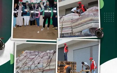 جمعية الريان تزور ضحايا زلزال الحوز