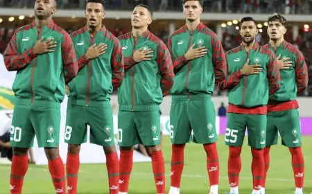 تشكيلة المنتخب المغربي أمام تنزانيا