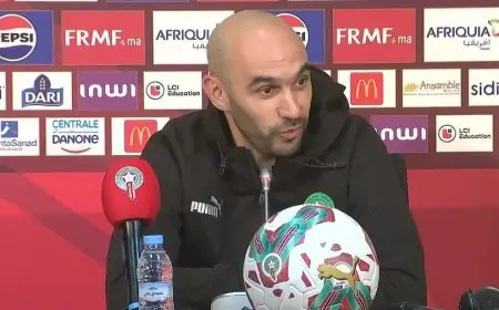 الركراكي يتحدث عن اختيار دياز للمنتخب المغربي في الندوة الصحفية قبيل مباراة أنغولا