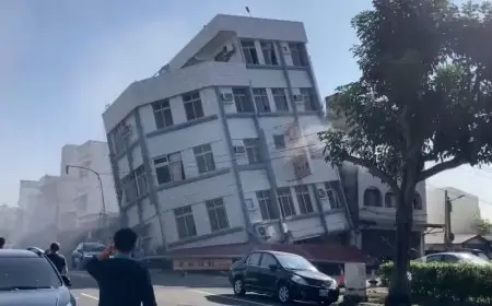 زلزال بقوة 7,5 درجات يضرب تايوان وتحذيرات بالإخلاء في اليابان