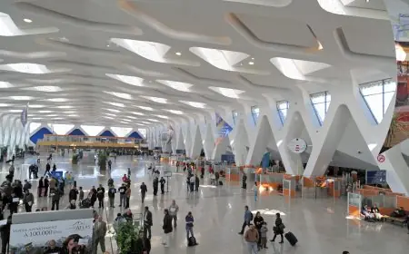 مطارات المغرب تستقبل 6,8 مليون مسافر خلال 4 أشهر