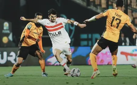 الزمالك المصري يهزم نهضة بركان ويتوج بكأس الكاف