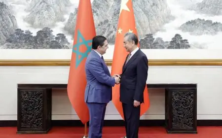 مباحثات مغربية - صينية لتطوير المبادلات الاقتصادية، وتشجيع الاستثمارات الصينية بالمغرب