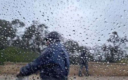 نشرة انذارية: أمطار رعدية قوية بعدد من المناطق