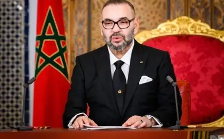 الملك محمد السادس يبعث برقية تعزية ومواساة لأسرة المرحوم جمال براوي