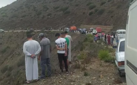 مصرع 4 أشخاص ونجاة طفلة في حادث سير ضواحي شفشاون