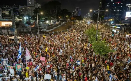 إضراب عام يشل الحركة في إسرائيل تضامنا مع عائلات الرهائن