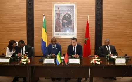 المغرب والغابون يوقعان مذكرة تفاهم في مجال العدل