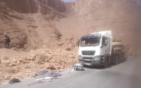 عضو جماعي يلقى حتفه في حادث سير نواحي تافراوت