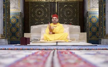 أمير المؤمنين يترأس حفلا دينيا إحياء للذكرى 26 لوفاة الملك الحسن الثاني
