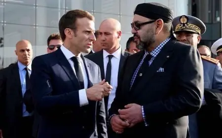 الرئيس الفرنسي إيمانويل ماكرون في زيارة رسمية إلى المغرب الأسبوع المقبل