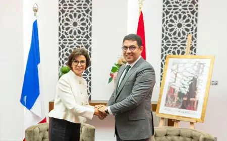 مباحثات ثنائية بين الوزير بنسعيد و وزيرة الثقافة الفرنسية رشيدة داتي