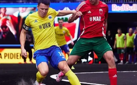 دوري الملوك.. المنتخب المغربي يكتسح أوكرانيا