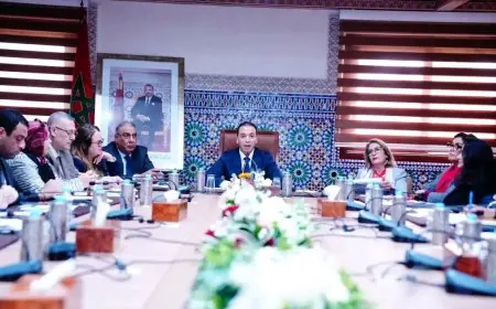 لحسن السعدي يترأس اجتماعا تحضيريا لمناظرة الاقتصاد الاجتماعي والتضامني