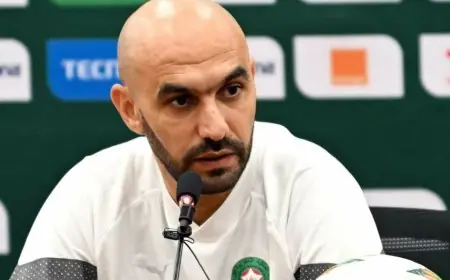 الركراكي يحدد موعد الإعلان عن قائمة اللاعبين لمواجهتي النيجر وتنزانيا